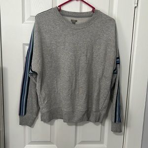 Aerie Striped Sweatshirt, Size Small